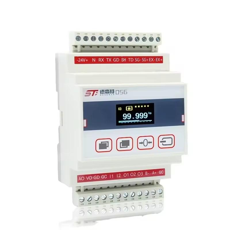 Cost-effective Load Cell Amplifier Weight Sensor Controller 4-20mA RS485 Output Load Cell Indicator for Force Sensor