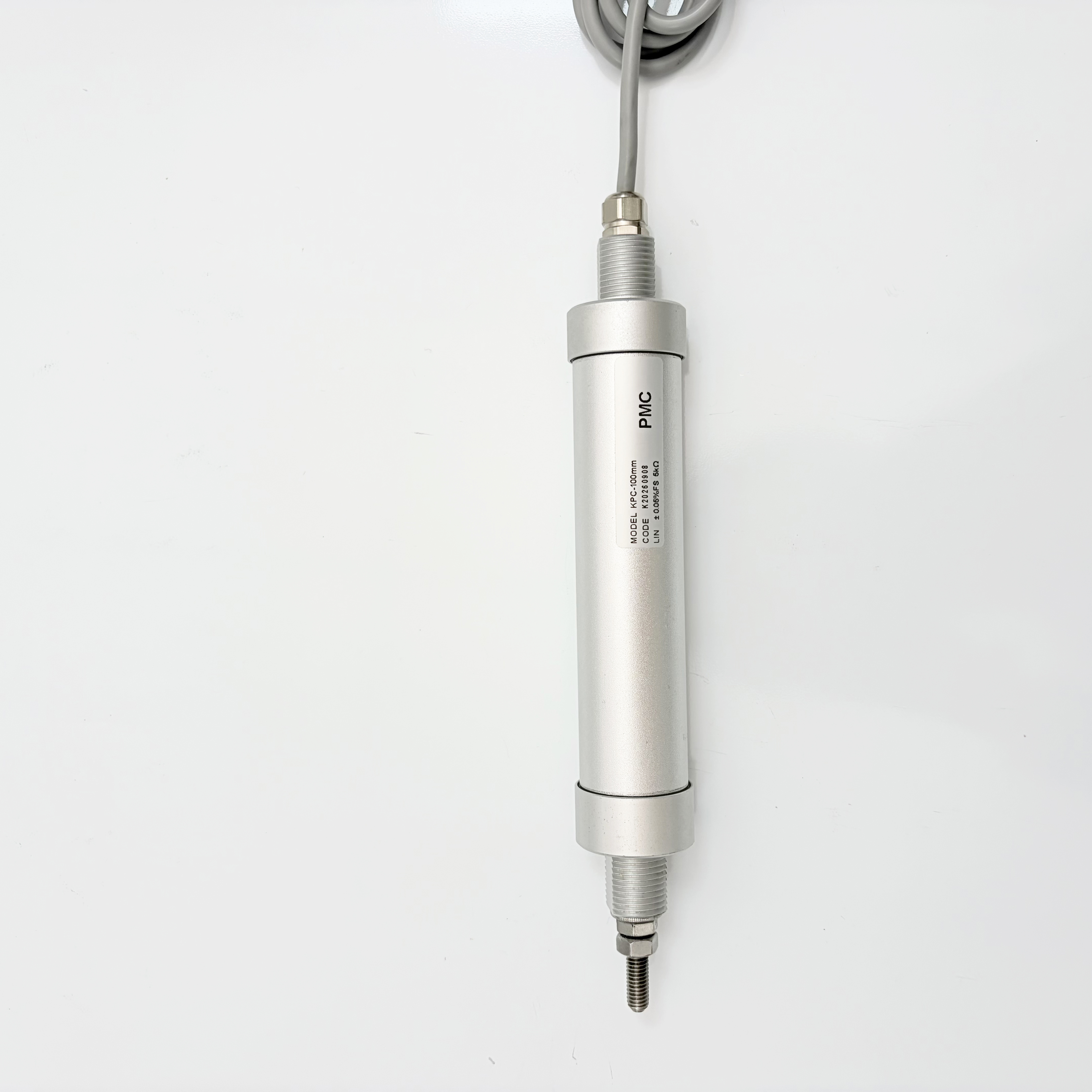 Linear Displacement Transducer with Both Ends Fish Eye Joint for Machine Position Detection and Motion Control