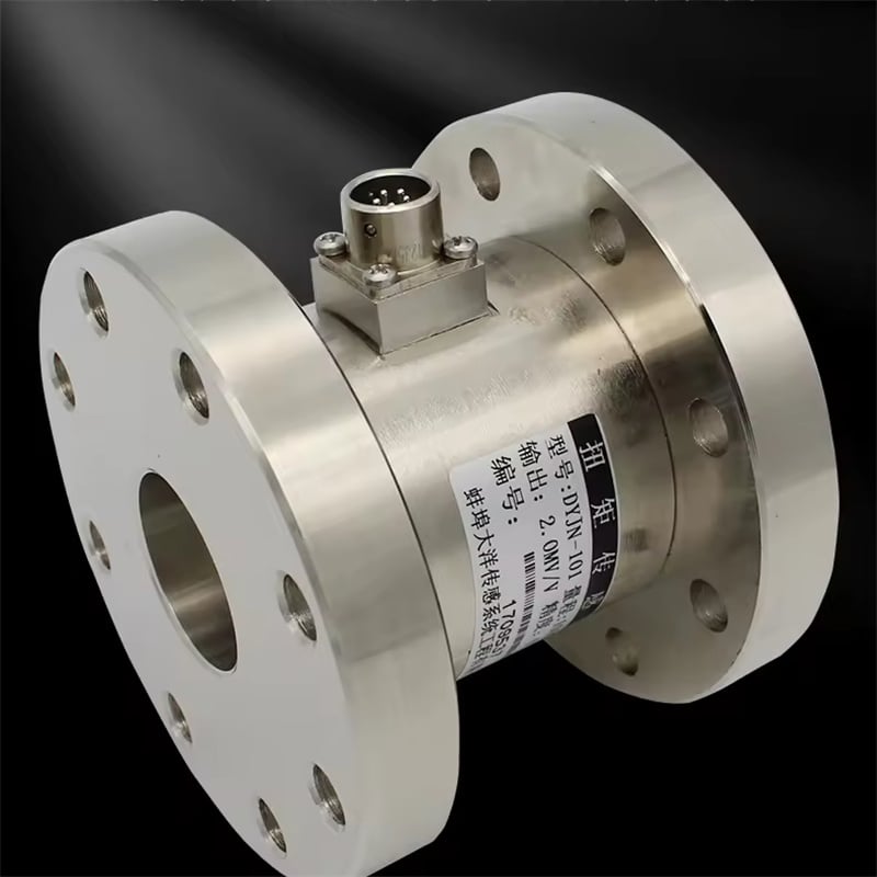 Alloy Steel Static Torque Sensor Fixed 5-15V Output Signal 20~100000Nm Capacity 0.1% Accuracy IP65 Waterproof Hydraulic Strain