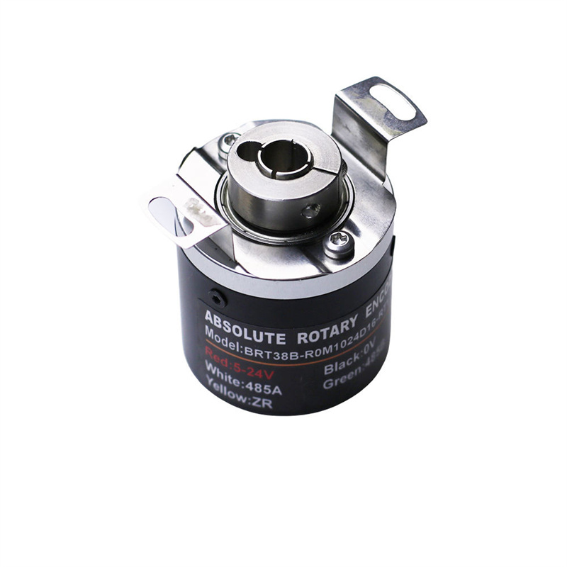 Multi-Turn Stainless Steel Rotary Encoder Absolute Hollow Shaft (10/12/15/16/17bits) for Motors/Servos