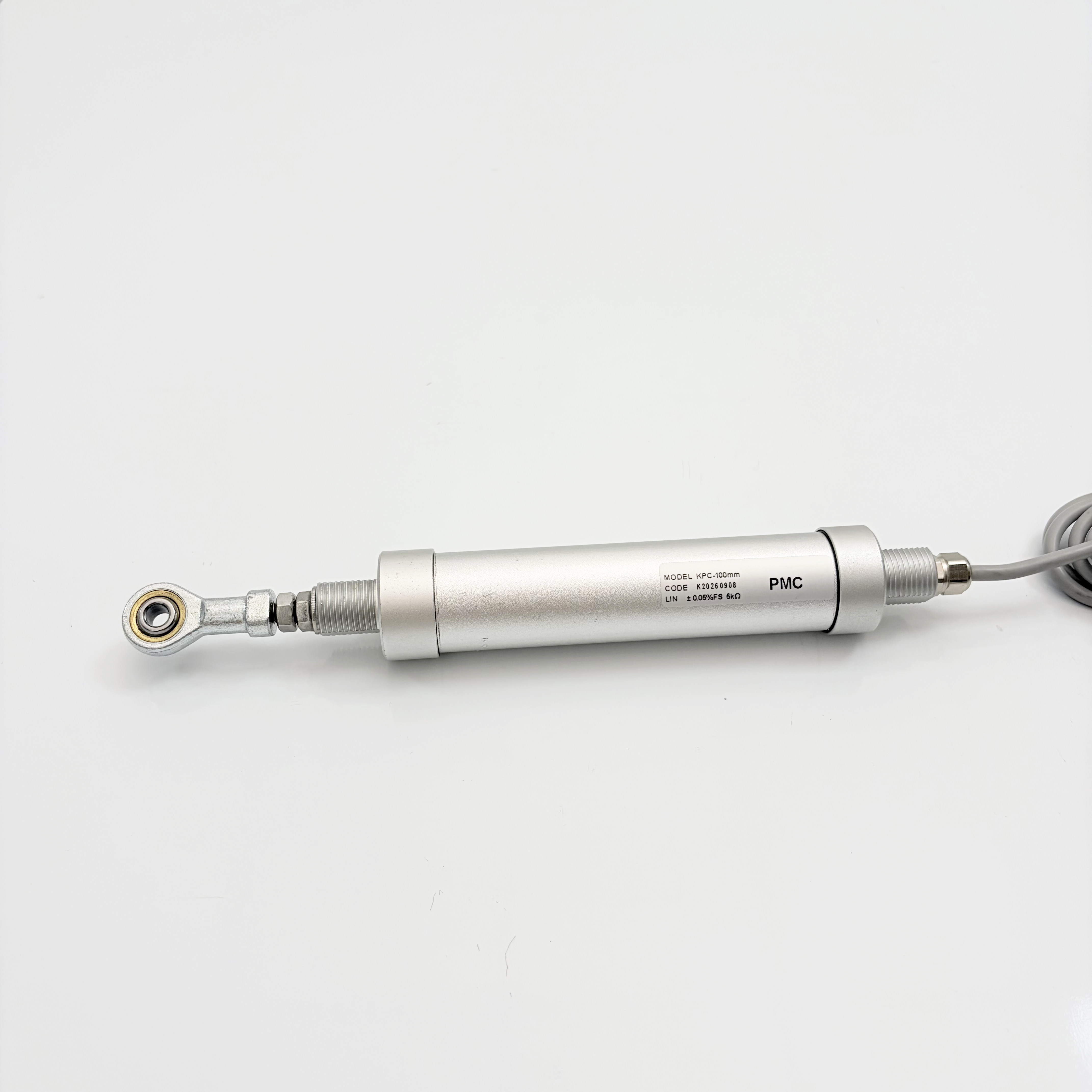 Linear Displacement Transducer with Both Ends Fish Eye Joint for Machine Position Detection and Motion Control