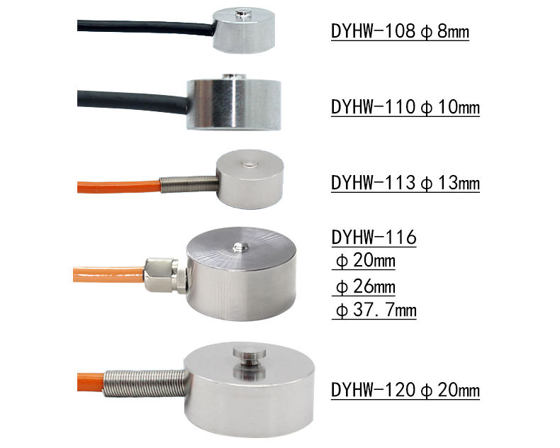 Durable Stainless Steel Compression Mini Micro Button Load Cell 10kg for Industrial Robotic