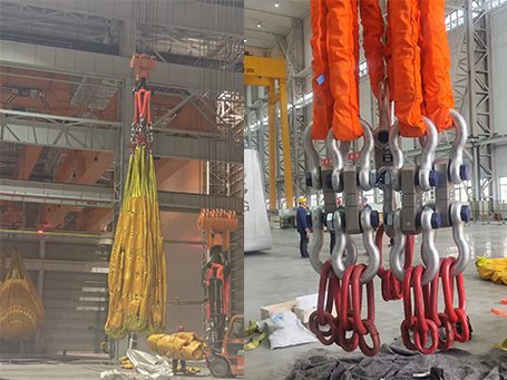 Overhead Crane Lifting Load Monitoring Solution with S-type Tension Sensors