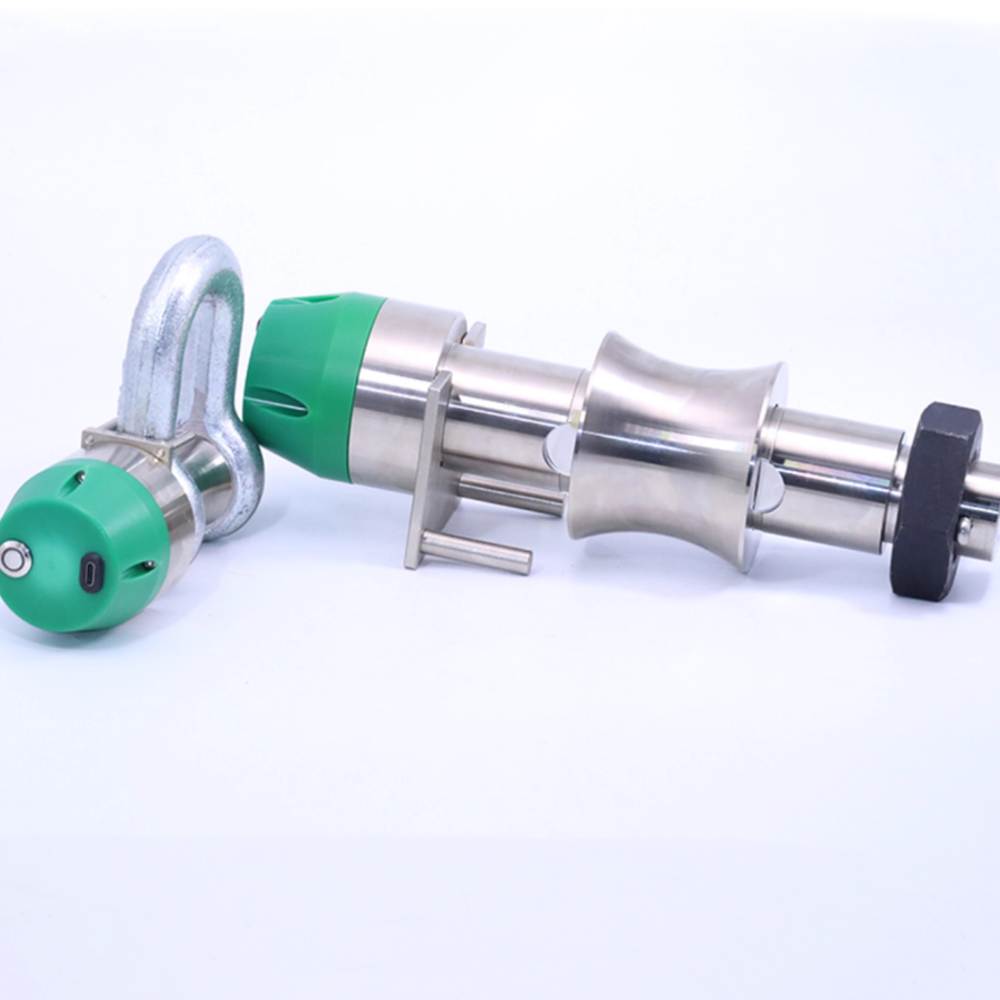 Large Capacity 2T-150T Wireless Shackle Load Cell Digital Weight Sensor Alloy Steel IP67 Waterproof 0.03% Accuracy Crane