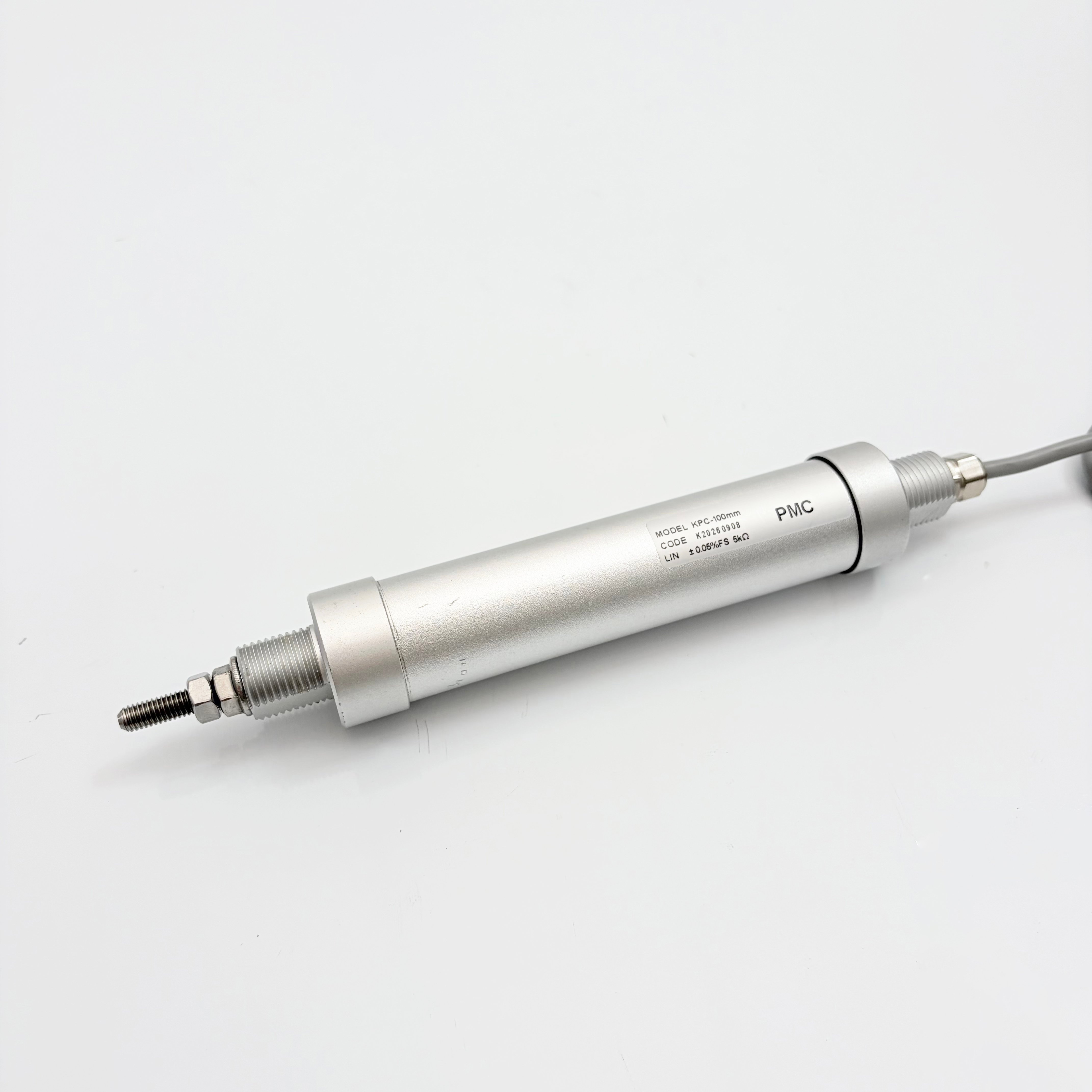 Linear Displacement Transducer with Both Ends Fish Eye Joint for Machine Position Detection and Motion Control
