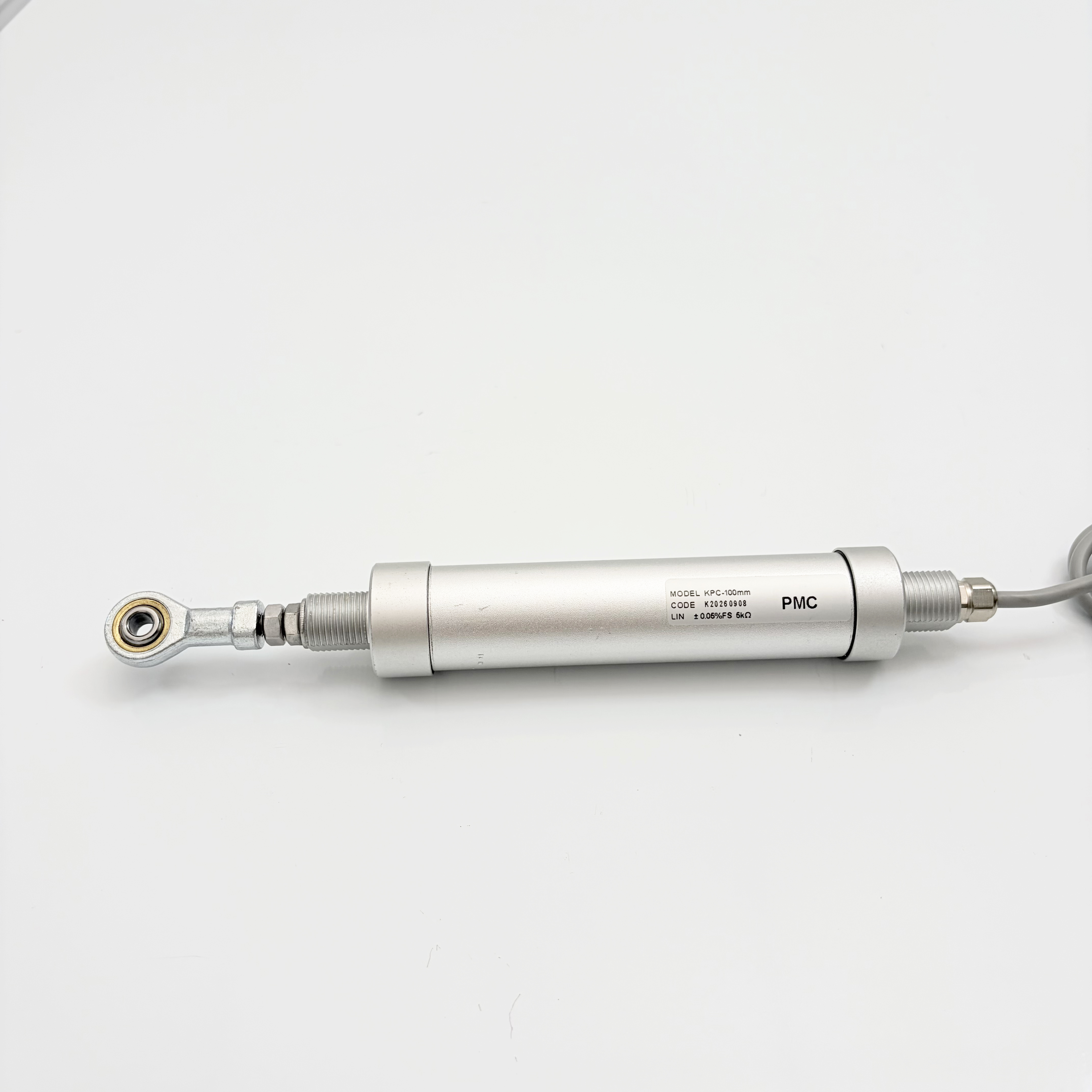 Linear Displacement Transducer with Both Ends Fish Eye Joint for Machine Position Detection and Motion Control