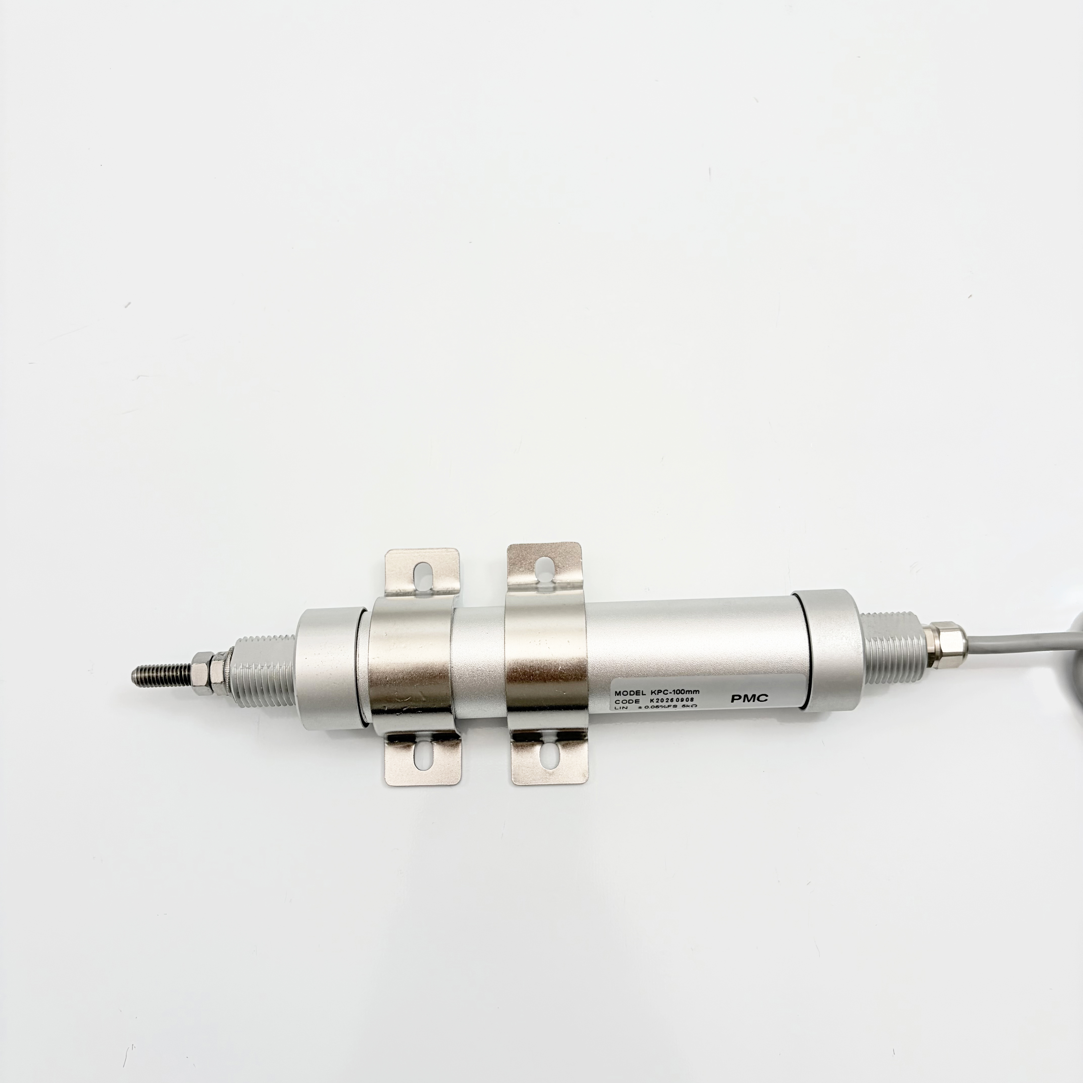 Linear Displacement Transducer with Both Ends Fish Eye Joint for Machine Position Detection and Motion Control
