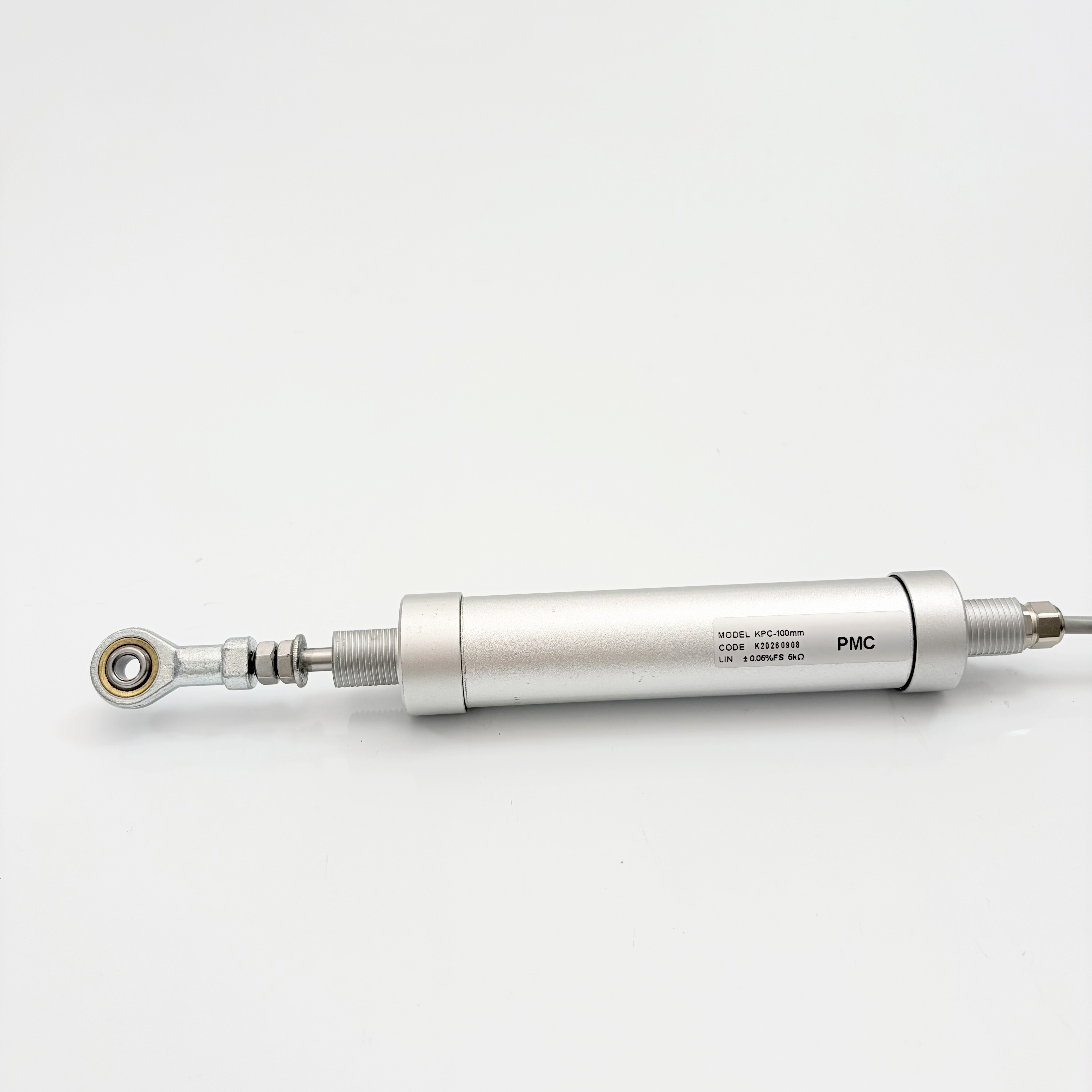 Linear Displacement Transducer with Both Ends Fish Eye Joint for Machine Position Detection and Motion Control