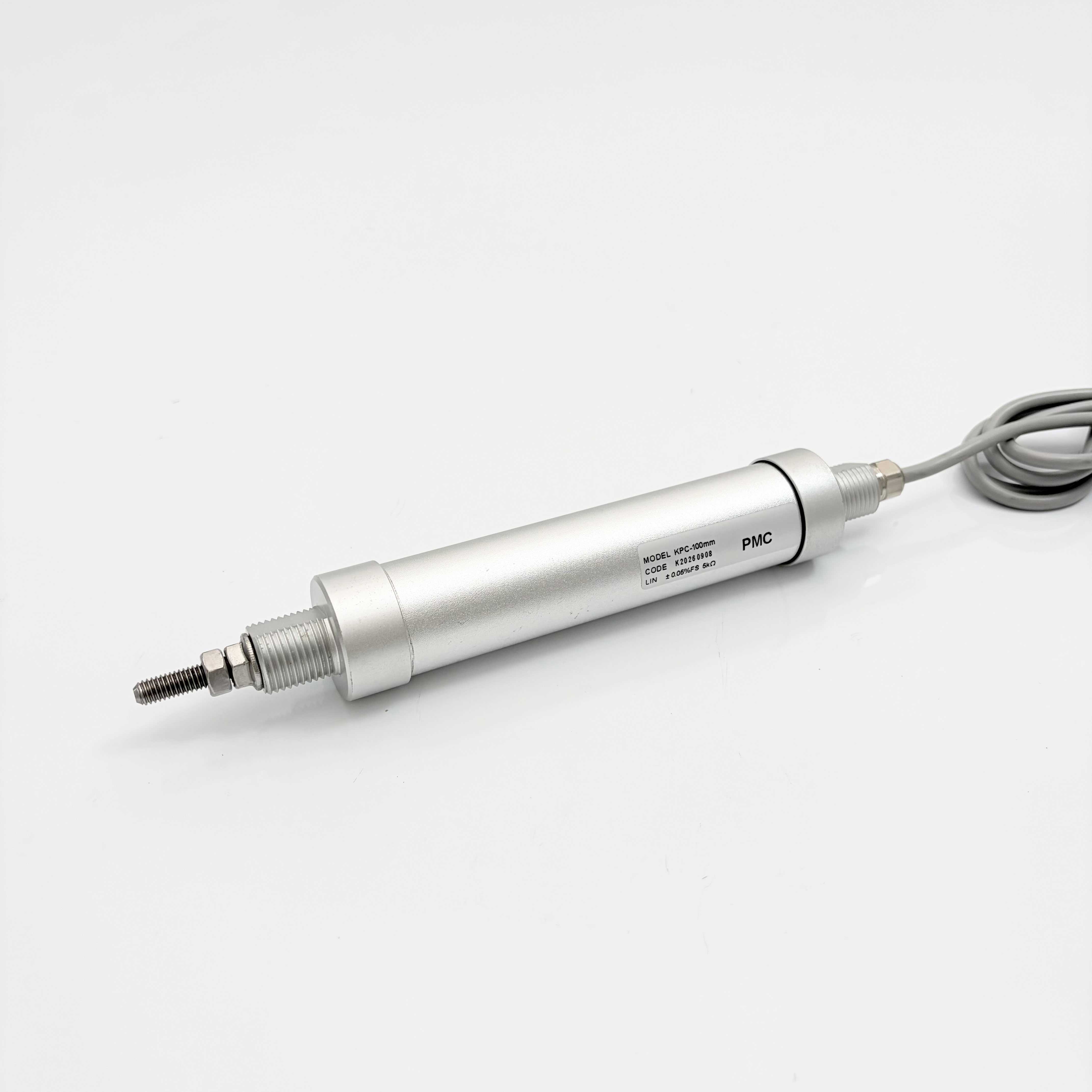 Linear Displacement Transducer with Both Ends Fish Eye Joint for Machine Position Detection and Motion Control