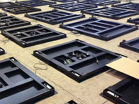 Floor Scale Weighing Solution with Shear Beam Load Cells