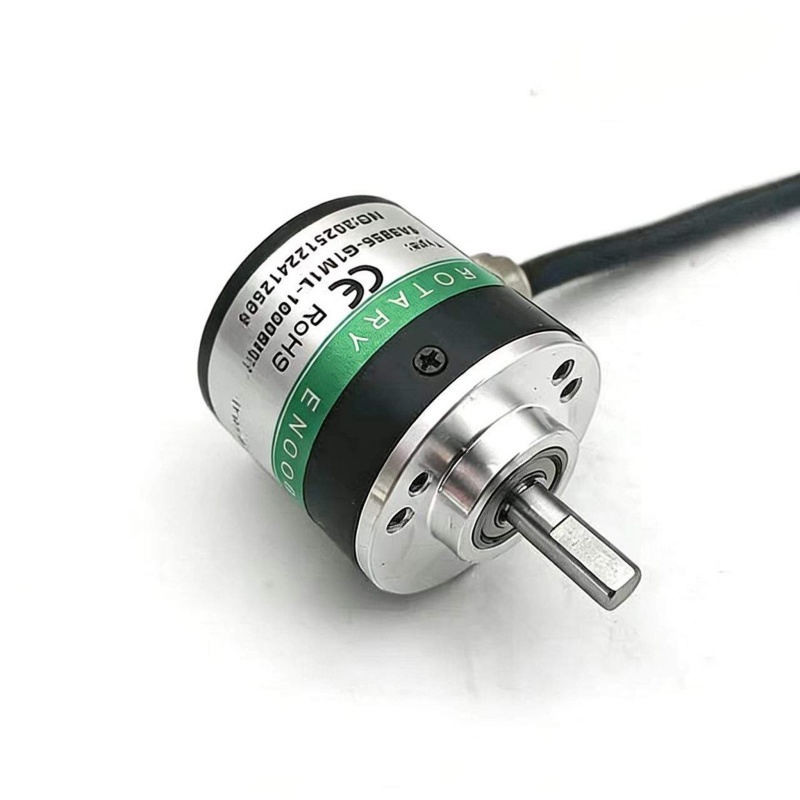38mm Industrial Automation Control Photoelectric Rotary Encoder 1000ppr Solid Shaft