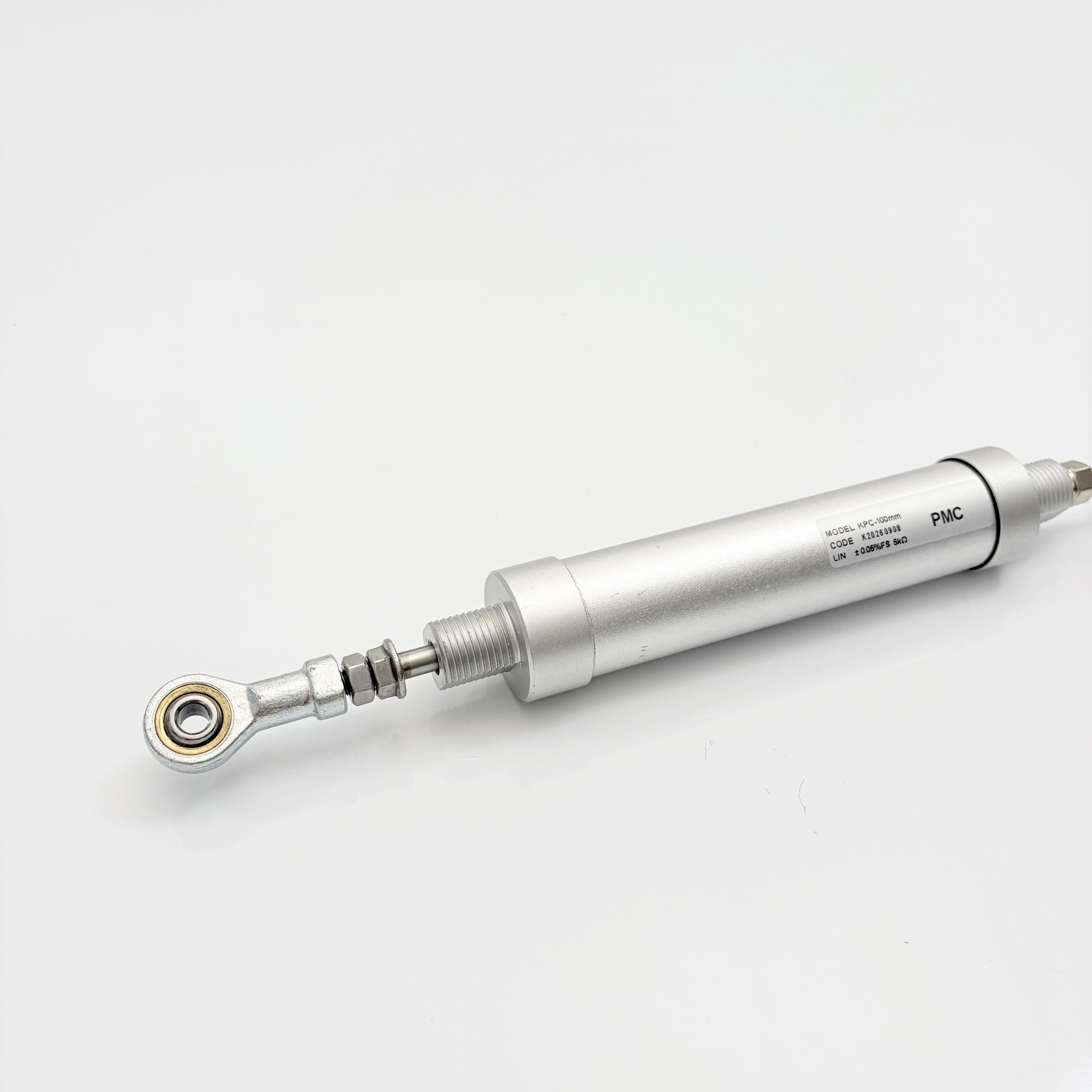 Linear Displacement Transducer with Both Ends Fish Eye Joint for Machine Position Detection and Motion Control