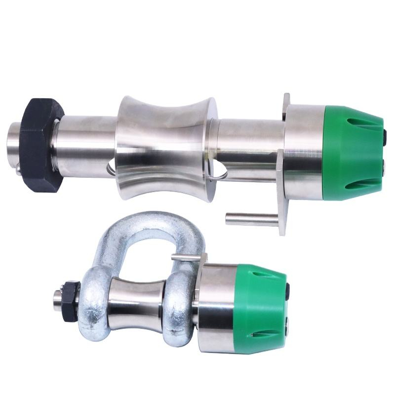 Large Capacity 2T-150T Wireless Shackle Load Cell Digital Weight Sensor Alloy Steel IP67 Waterproof 0.03% Accuracy Crane