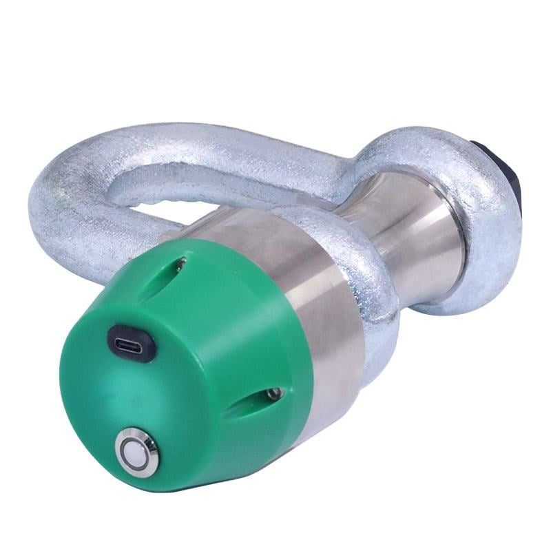 Large Capacity 2T-150T Wireless Shackle Load Cell Digital Weight Sensor Alloy Steel IP67 Waterproof 0.03% Accuracy Crane