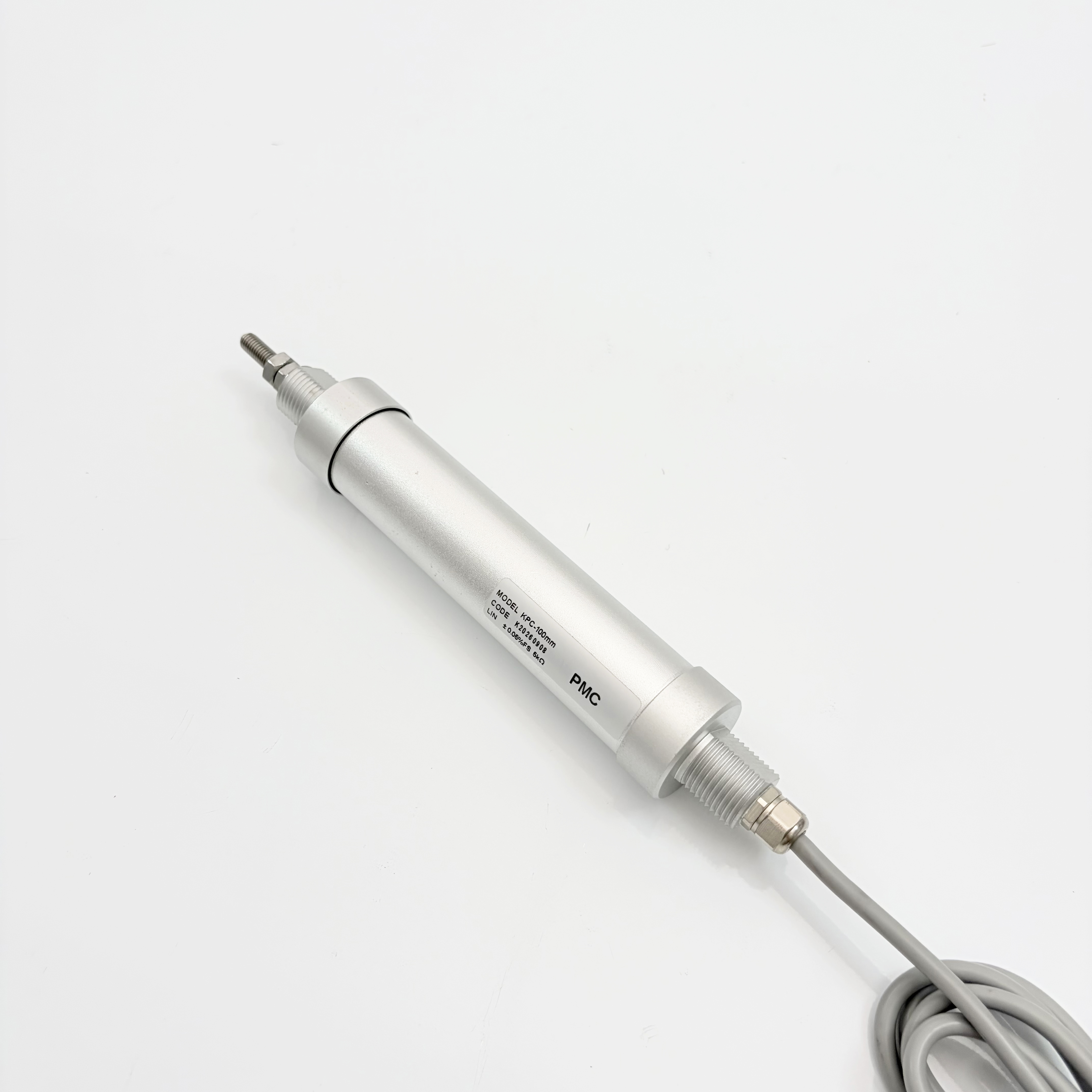Linear Displacement Transducer with Both Ends Fish Eye Joint for Machine Position Detection and Motion Control