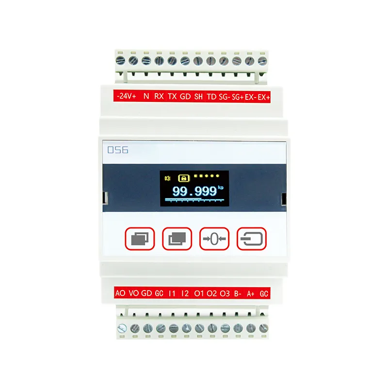 Cost-effective Load Cell Amplifier Weight Sensor Controller 4-20mA RS485 Output Load Cell Indicator for Force Sensor