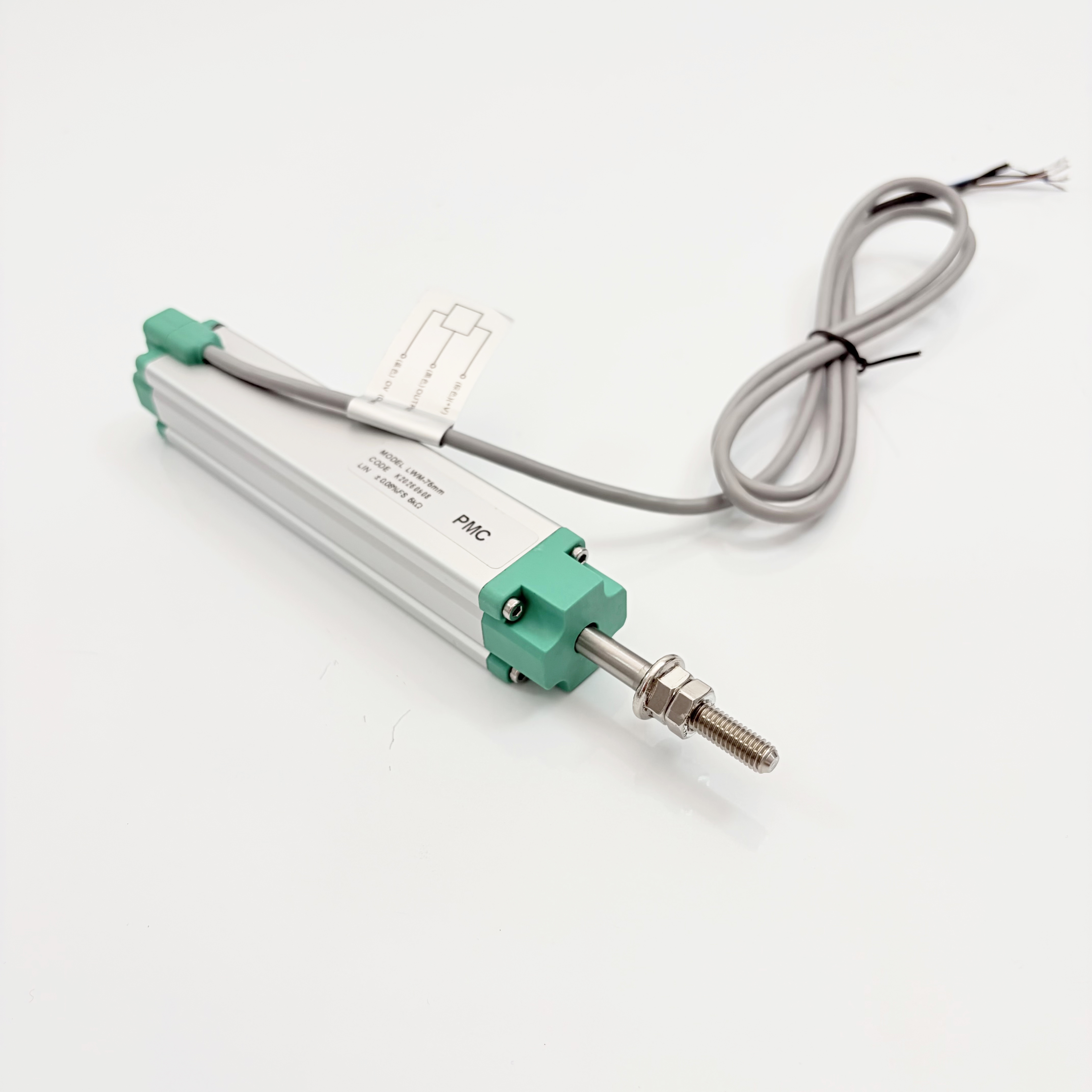 PMC Rod Pulling Type Linear Displacement Transducer Linear Sensor Potentiometer Linear Slide Potentiometer for Hydraulic machine