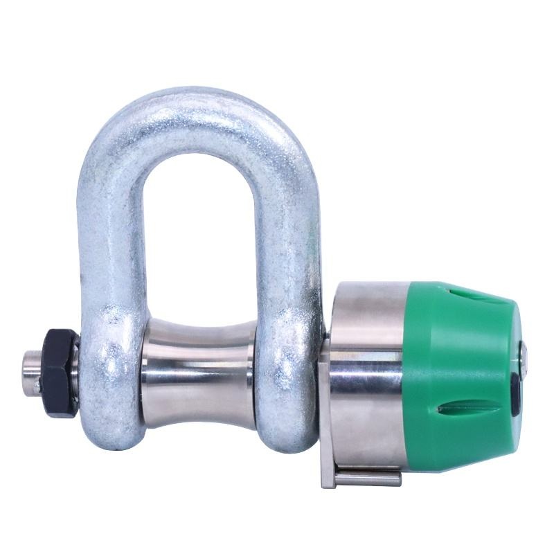 Large Capacity 2T-150T Wireless Shackle Load Cell Digital Weight Sensor Alloy Steel IP67 Waterproof 0.03% Accuracy Crane