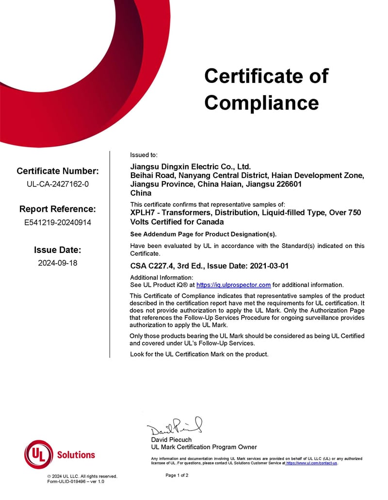 certification