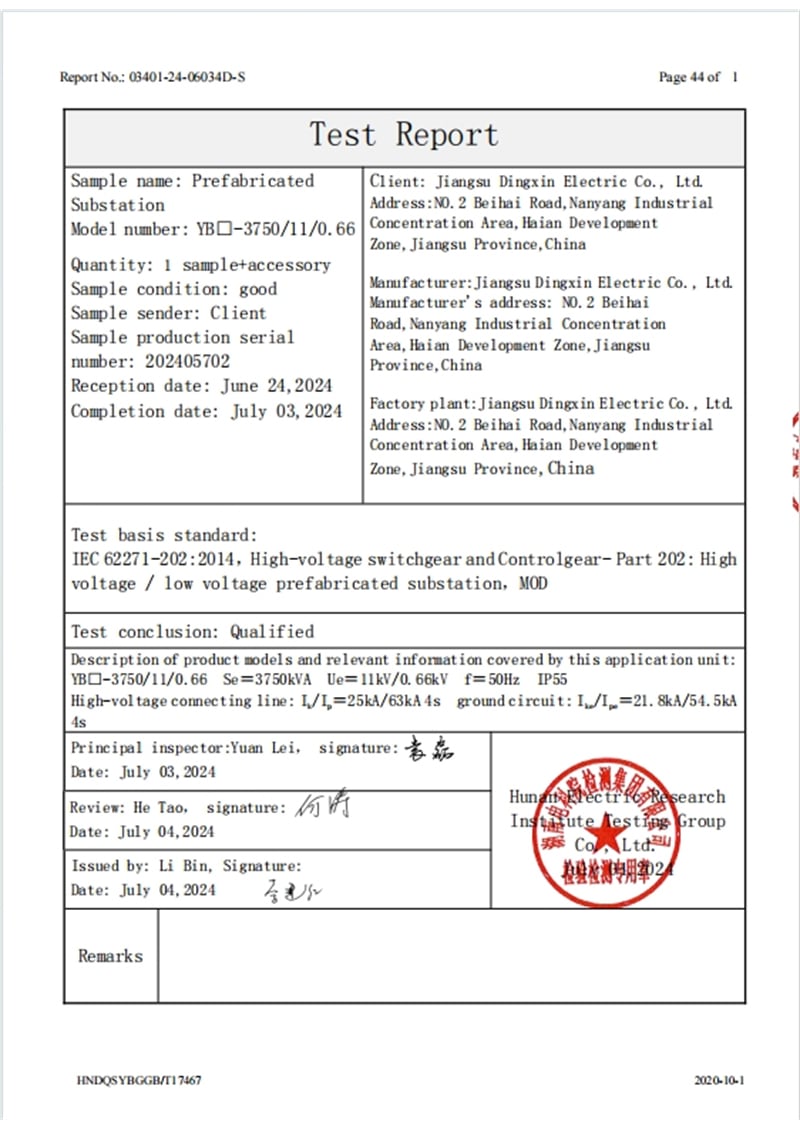 certification
