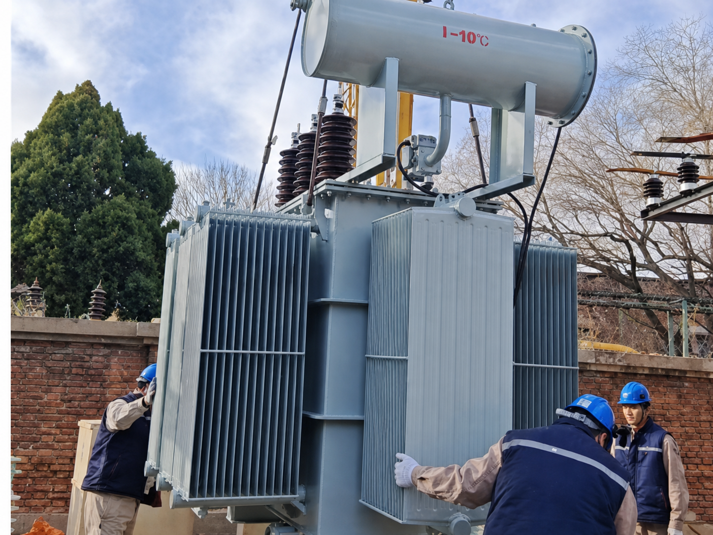 Dingxin 35kV Sealed Amorphous Alloy Power Transformer for Uzbekistan