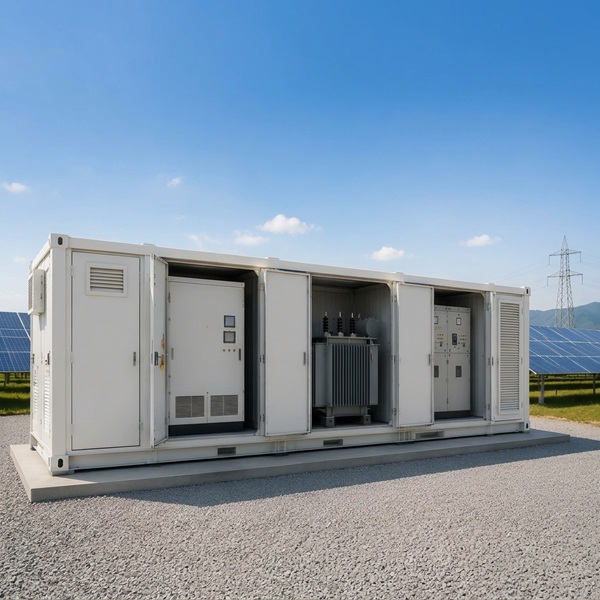 Integrated Step-Up Transformer Substations for Solar, Wind and BESS: Design, Harmonics and DC Bias