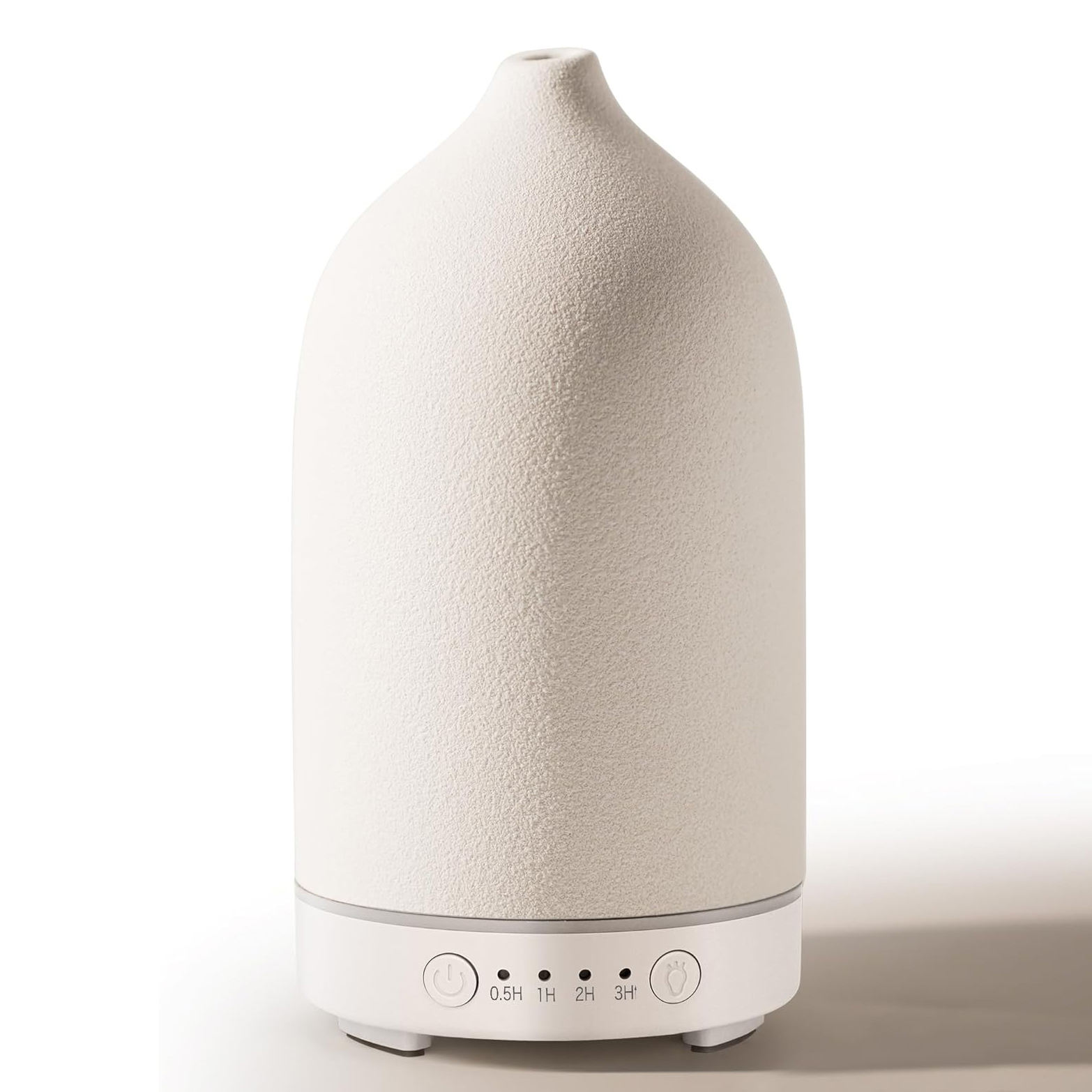Dropshipping Home Office Porcelain Air Humidifier Ceramic Essential Oil Diffuser Electric Ultrasonic Aroma Diffuser Air Humidifier