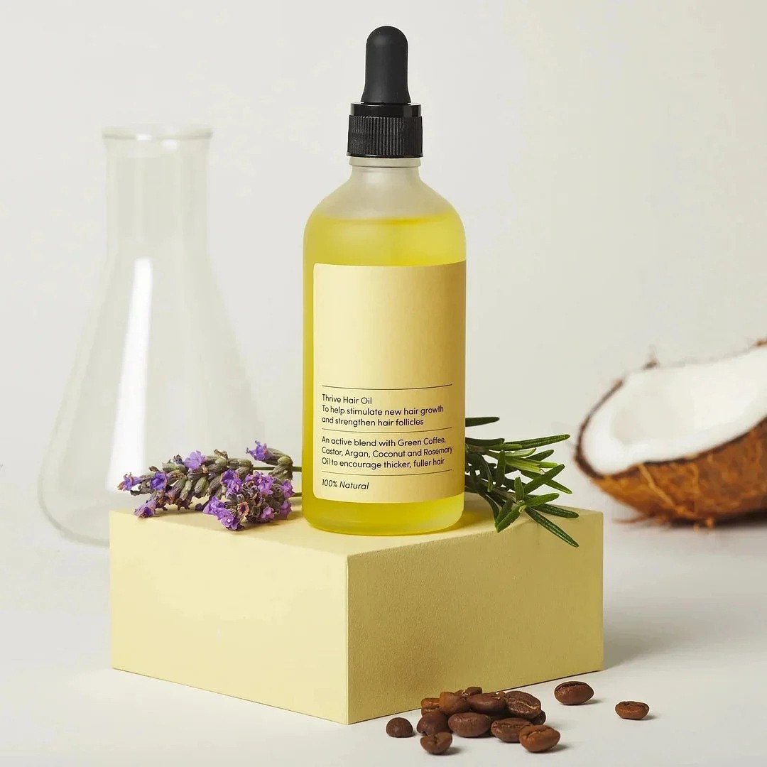 Dropshipping Private Label Natural Organic Vegan Treatment for Bald Hair Growth Oil Wholesale Herbal Anti Hair Loss Boosting Hair