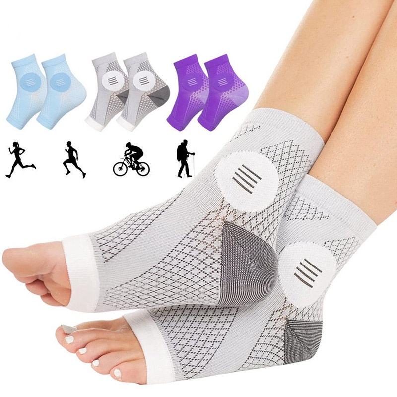 Dropshipping  Sports Ankle Sleeves Summer Thin Basketball Cycling Anti-sprain Foot Pressure Ankle Sleeves Ankle Wrap Brace Compression Socks