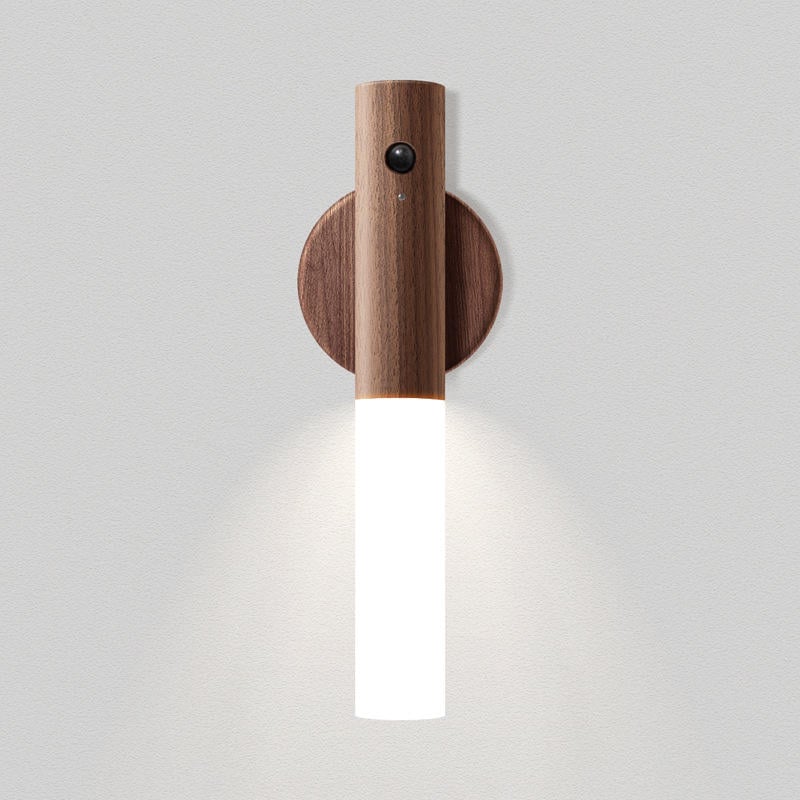 Dropshipping LED Night Light with Motion Sensor USB & Battery Power Source Touch Control Mode Plastic Body for Bedroom & Living Room