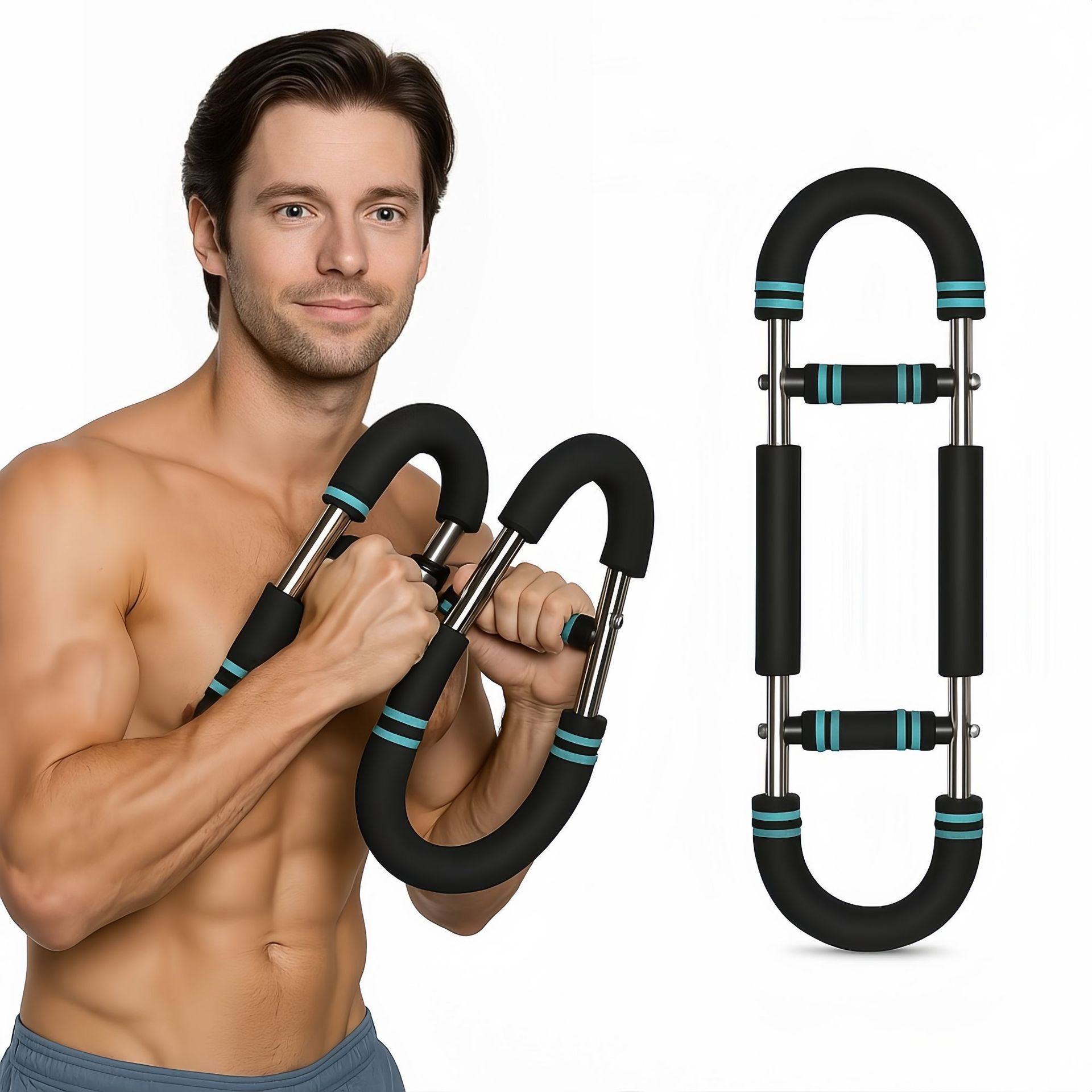 Dropshipping Adjustable Upper Body Strength Training Chest Expander Forearm Enhanced Arm Exerciser Power Wrists Strengthening Trainer