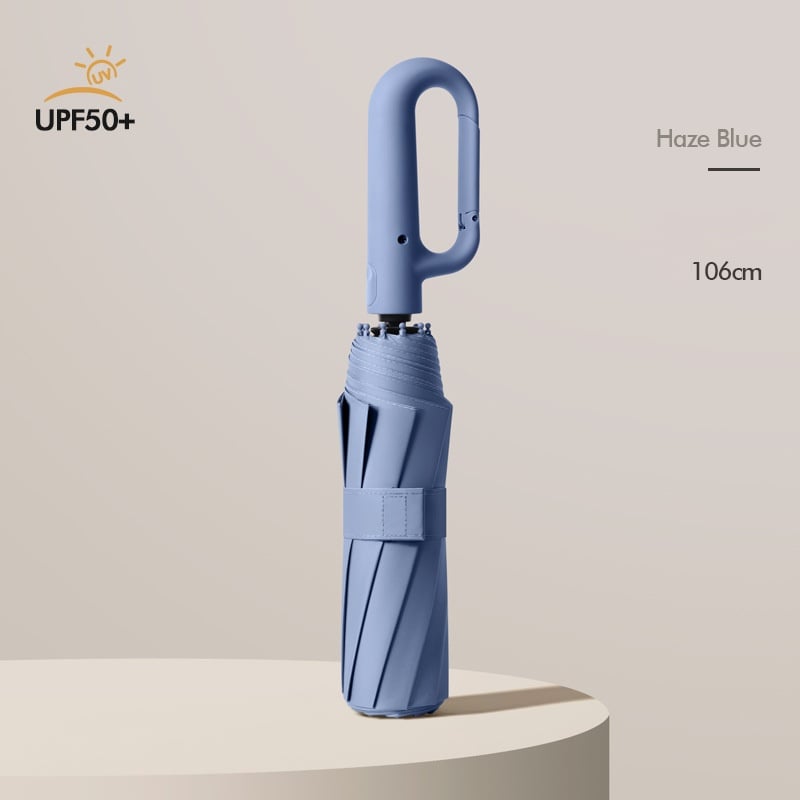 Dropshipping Winning Products New Model Umbrella 10-Section Loop-Link Double-Person Wind-Resistant Durable All-Weather Black Rubber Larger Umbrella