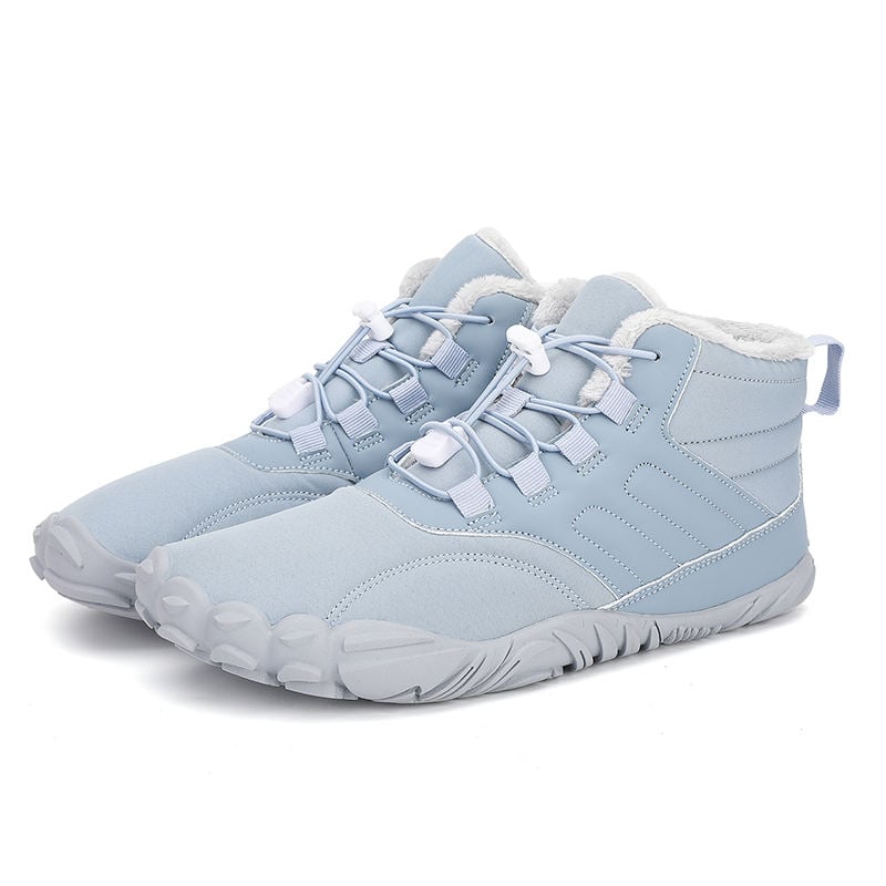 Dropshipping Unisex High-Top Winter Plush Boots Waterproof Non-Slip Snow Shoes Autumn Leather Shaft Soft and Warm