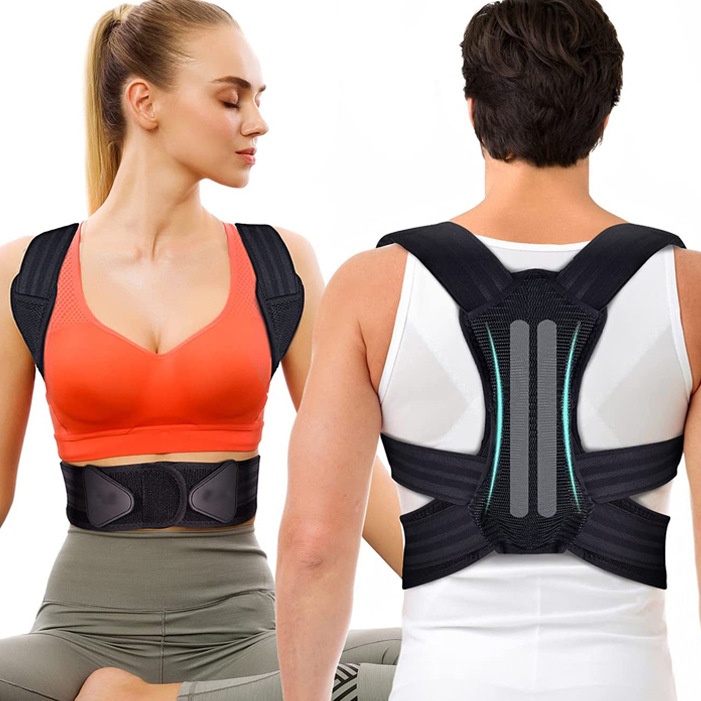 Dropshipping Factory Direct Hot Sale Adjustable Correcteur Posture Corrector Back Shoulder Body Belt Back Brace Lumbar Support for Women