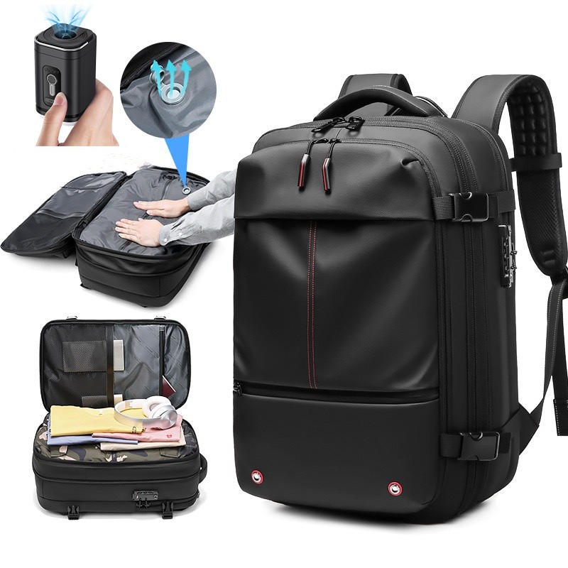 2025 Dropshipping Supplier Services Popular Products Air Backpack Vacuum Compression air Travel Backpack OEM ODM