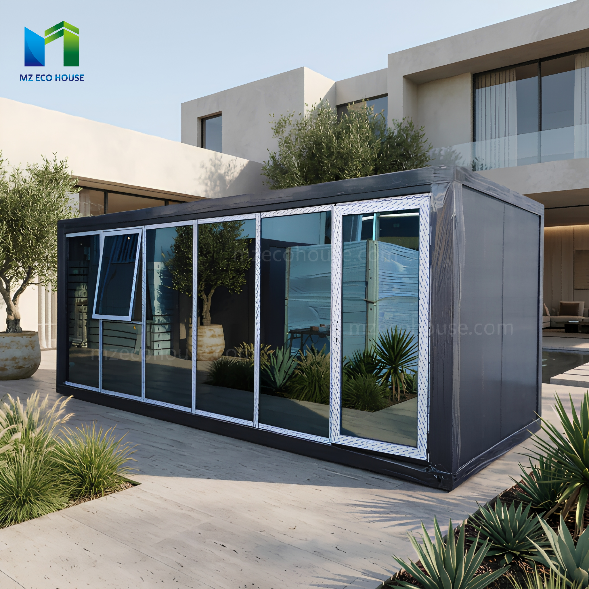 Multifunctional Foldable Container House Mobile Commercial Space for Cafe Shop Restaurant Retail Store