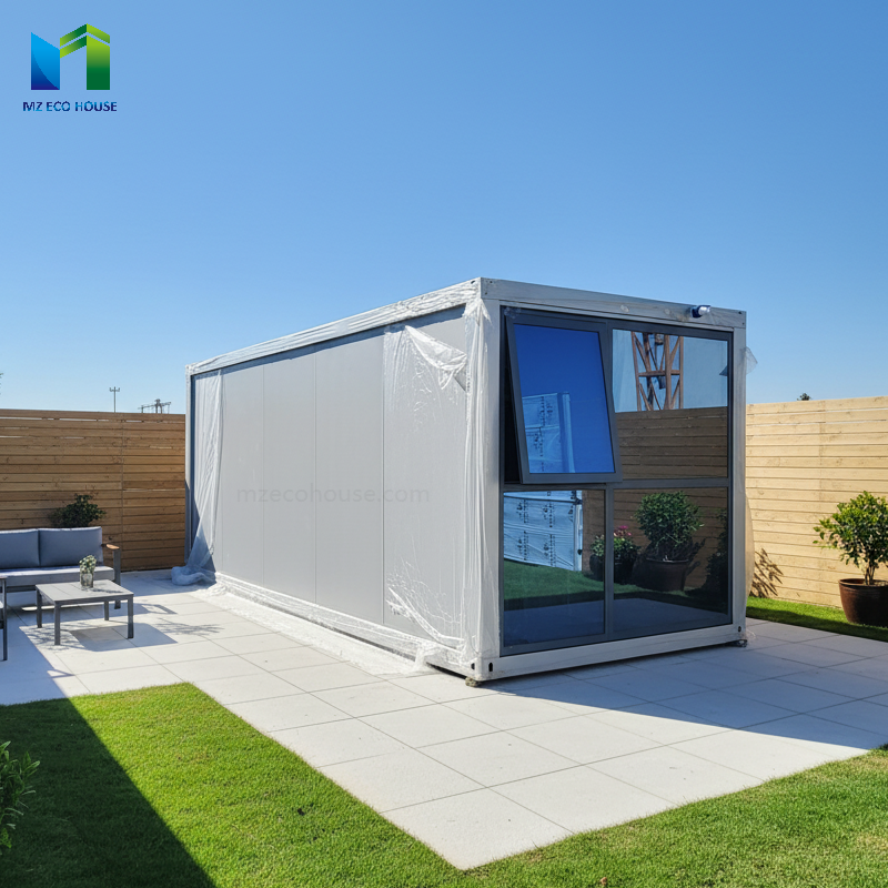 custom expandable tiny container villa for tourism glamping resort-7