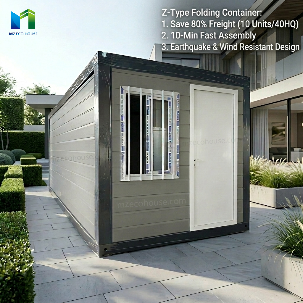 High Turnover Sturdy Folding Container Home Quick Assembly Mobile Office Residence