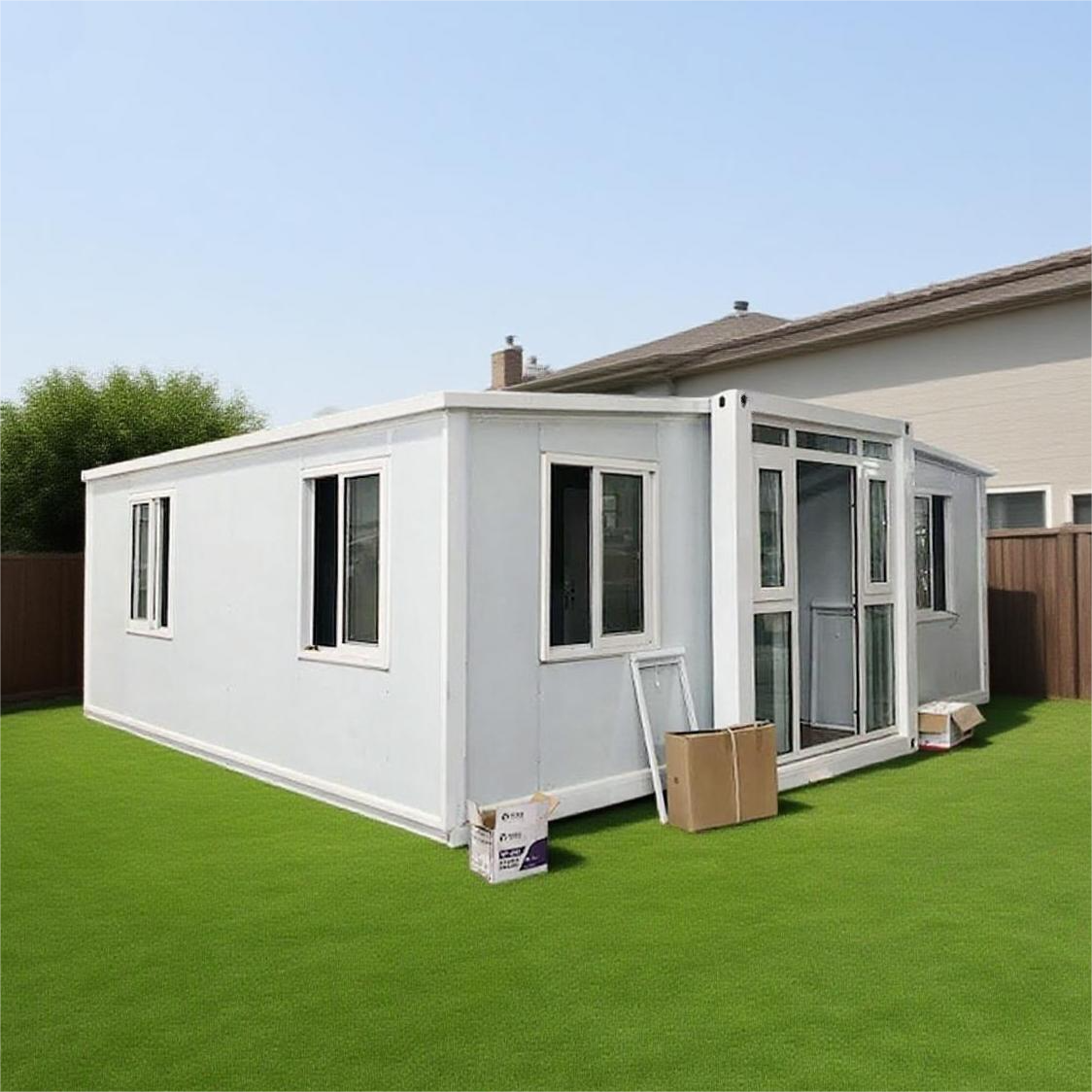 Customized Expandable Container House 20 40 ft Expandable Living Modular House
