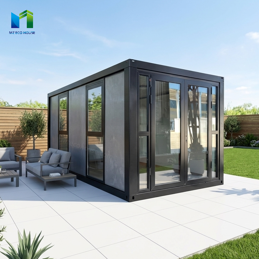 custom expandable tiny container villa for tourism glamping resort-8