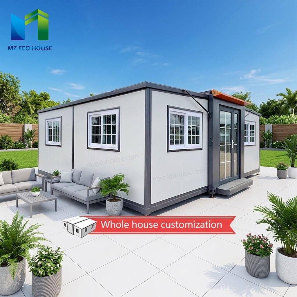 Custom Expandable Prefabricated Container House For Villa Office Dormitory