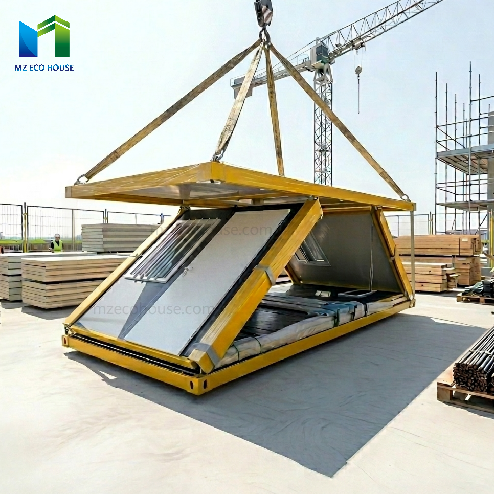 Low Cost Foldable Container House Eco Friendly Mobile Tiny House
