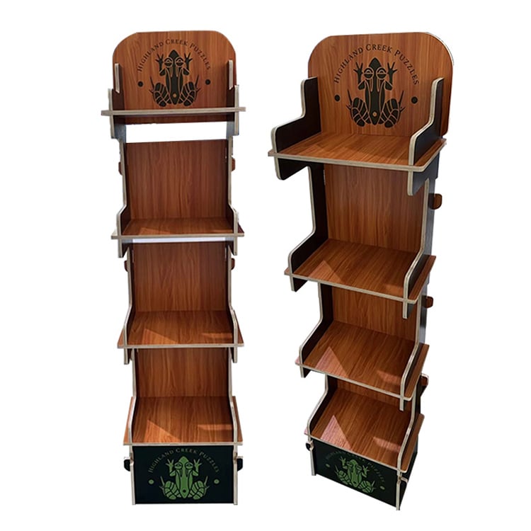 Customized Plywood display rack