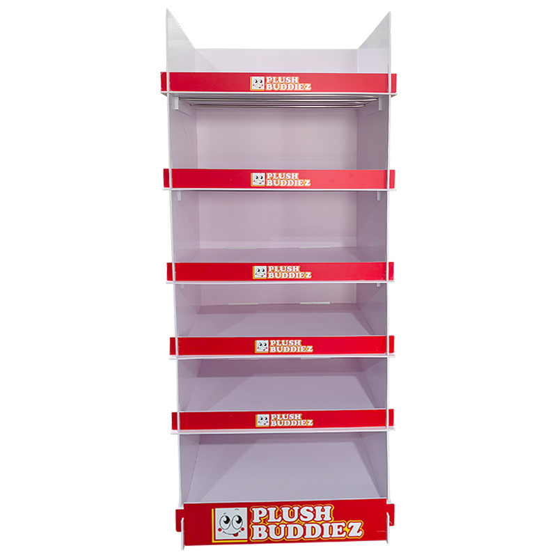 Étagère d'exposition en panneau PVC expansé LjADB0004