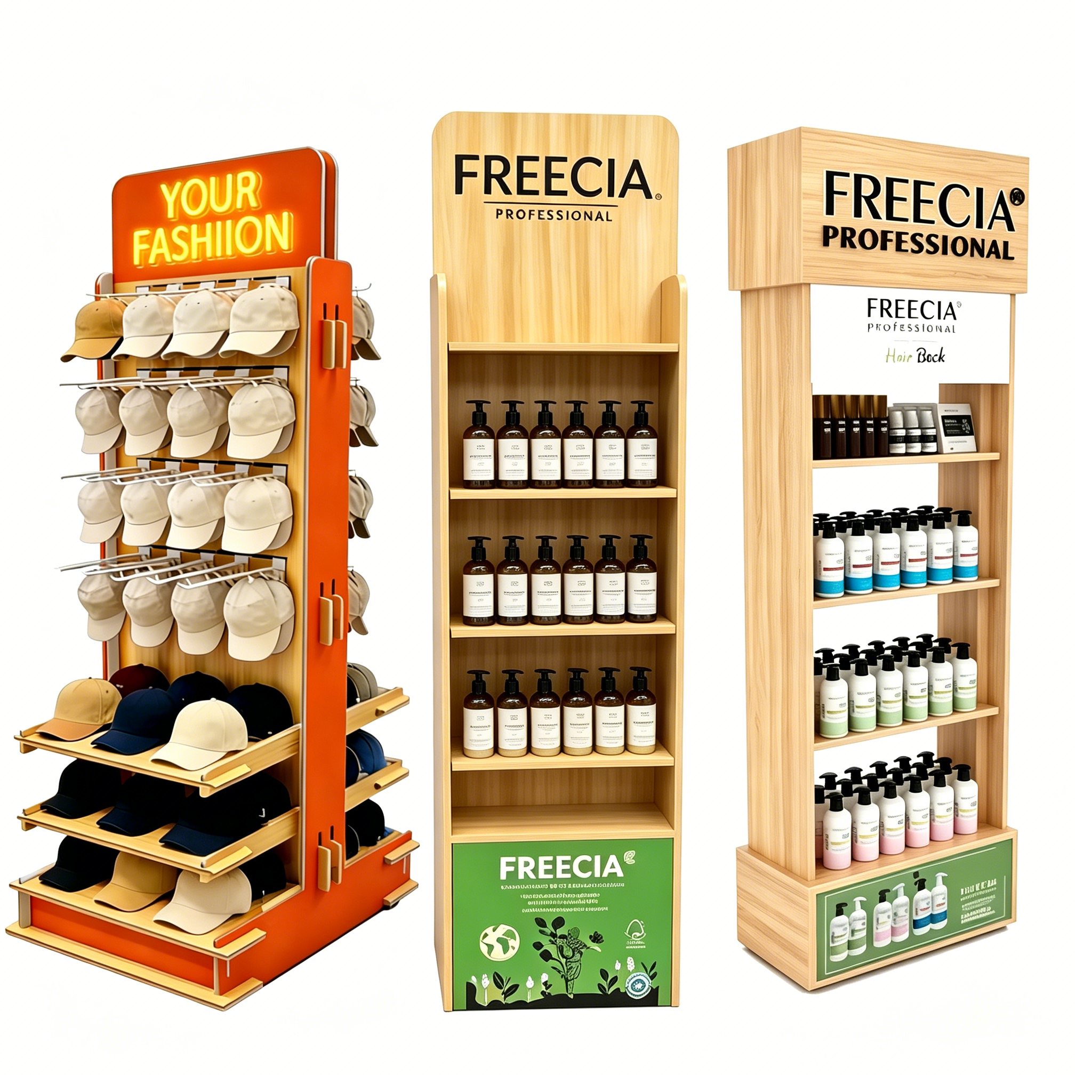 Présentoir : Renforcer la visibilité de la marque et la mise en valeur des produits en magasin