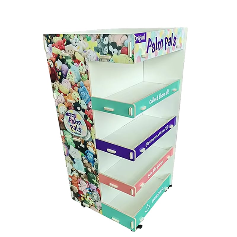 Customized Plywood display rack for pet supplies Ljmzj0002
