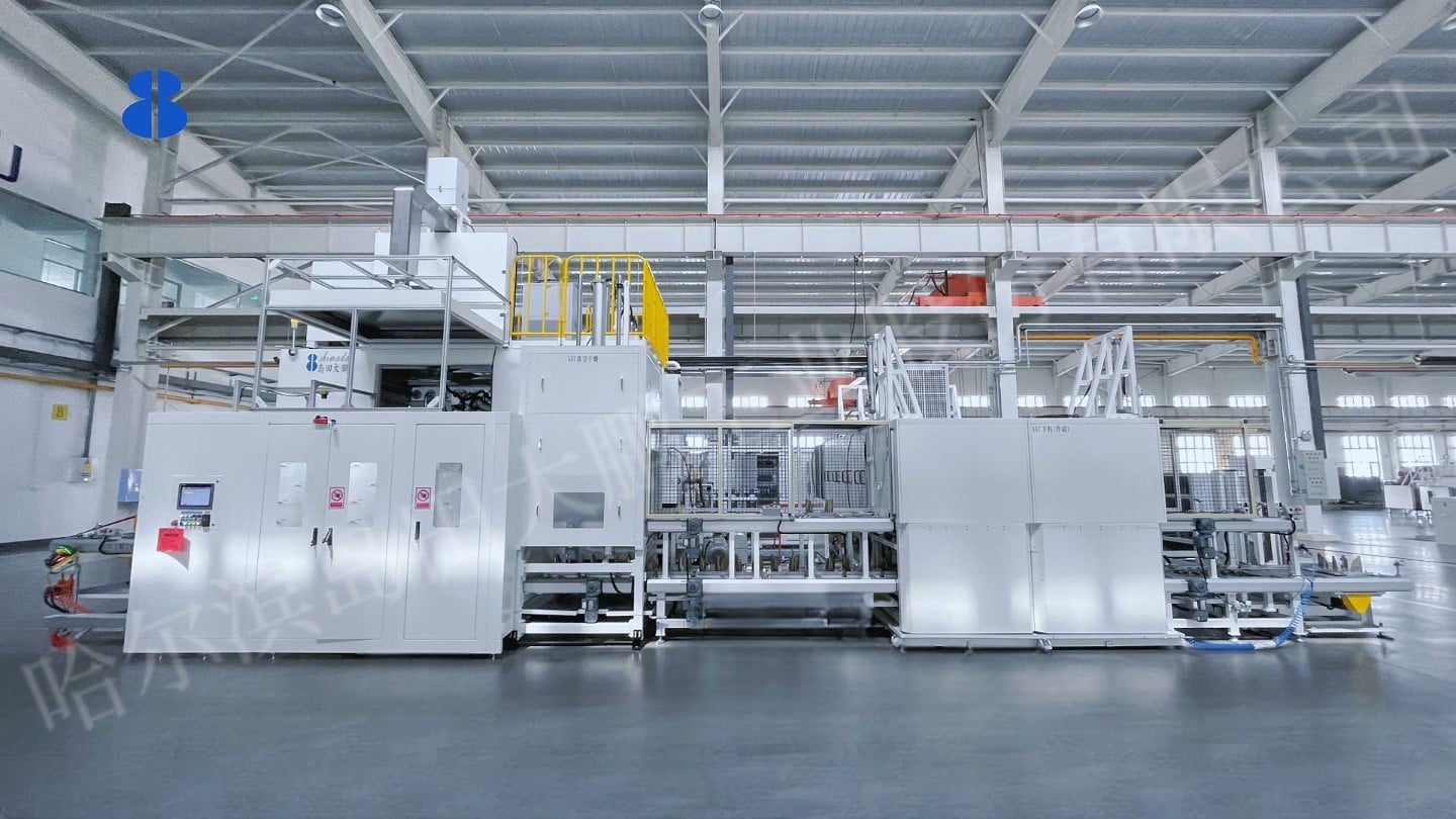 Stator- und Rotorreinigungsmaschine