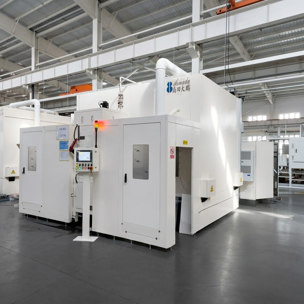 Automotive Engine Block High-Pressure Cleaning System for Hybrid Powertrain Manufacturing