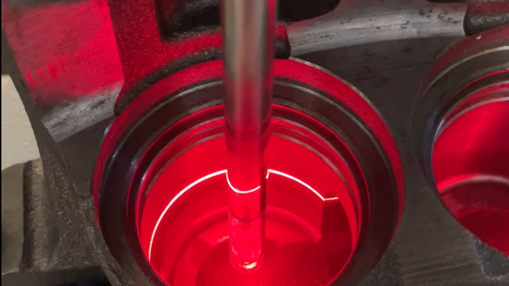 Brake Caliper Bore Inspection System: Non-Contact Detection of Internal Surface Defects and Metal Pin Residues