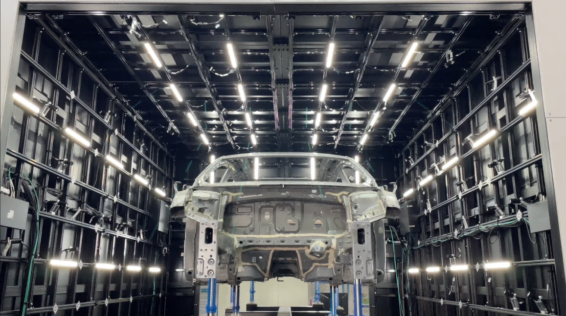 Body-In-White Dimensional Inspection: 102 Points In 30 Seconds